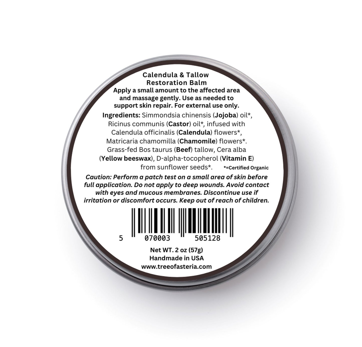 Calendula & Tallow Restoration Balm - Tree Of Asteria